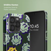 Selencia Vivid Rückabdeckung mit MagSafe Apple iPhone 15 Pro - Wavy Smiley Green