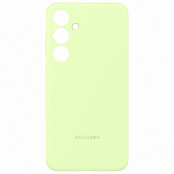 Samsung Original Silikon Cover für das Galaxy S24 Plus - Light Green