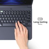 ZAGG Pro Keys 2 QWERTZ keyboard Klapphülle für das iPad Air 13 Zoll (2025 ) M3 / (2024) M2 - Schwarz