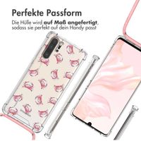 imoshion Design Hülle mit Band für das Huawei P30 Pro - Crab Watercolor