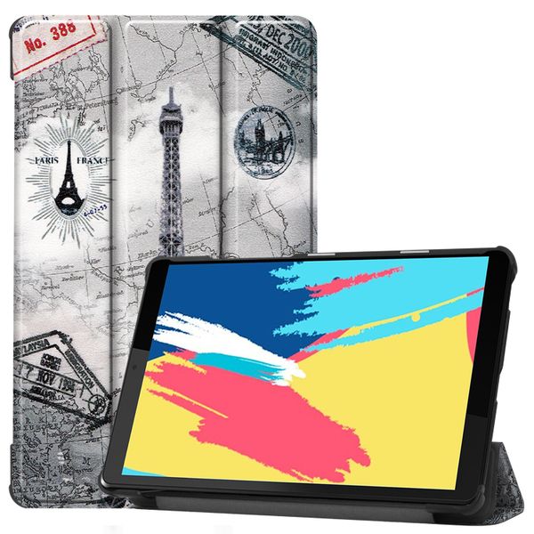 imoshion Design Trifold Klapphülle Lenovo Tab M8 / M8 FHD - Paris