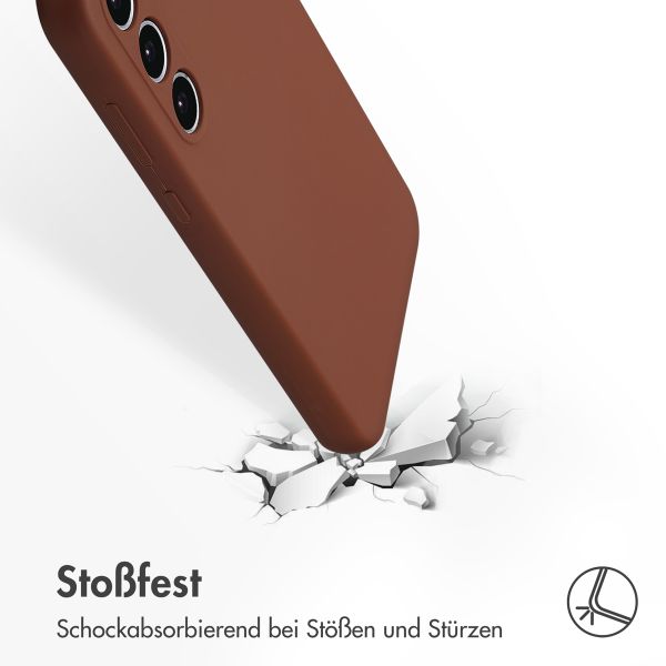 Accezz Liquid Silikoncase Samsung Galaxy A35 - New Tea Brown