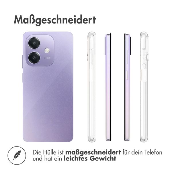 Accezz TPU Clear Cover für das Oppo A40 / A40M / A60 5G - Transparent