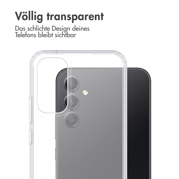 imoshion ﻿Back Cover mit Ständer für das Samsung Galaxy A34 (5G) - Transparent