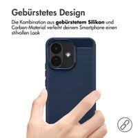 imoshion Brushed Back Cover Xiaomi Redmi Note 17 Pro - Dunkelblau