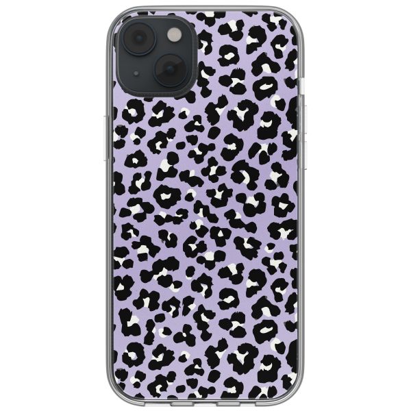 imoshion Design Hülle iPhone 14 - Leopard Lilac