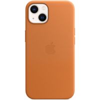 Apple Leder-Case MagSafe iPhone 13 - Golden Brown