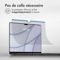 Accezz Magnetische Displayschutzfolie Apple MacBook Air 15 Zoll (2023 / 2024 M3 / 2025 M4 / 2026 M5)