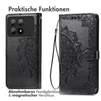 imoshion Mandala Klapphülle Xiaomi Poco X6 Pro - Schwarz