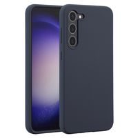 Accezz Liquid Silikoncase Samsung Galaxy S23 Plus - Dunkelblau