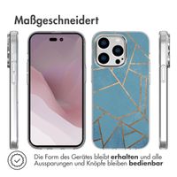 imoshion Design Hülle für das iPhone 14 Pro - Blue Graphic