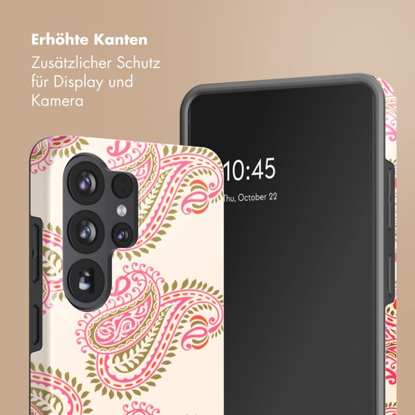 Selencia Vivid Back Cover Samsung Galaxy S26 Ultra - Paisley Blush