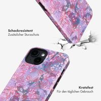 Selencia Vivid Rückabdeckung mit MagSafe Apple iPhone 14 - Fresh Paint Flower Orange