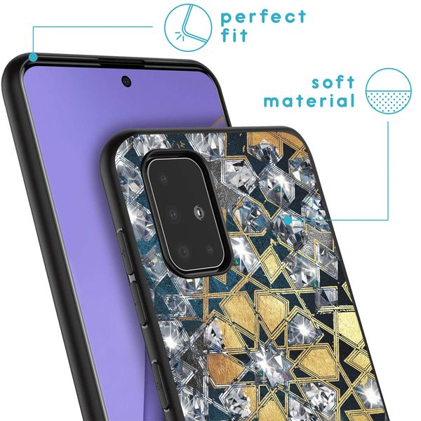 imoshion Design Hülle für das Samsung Galaxy A51 - Grafik / Bling