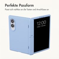 imoshion Color Backcover mit Ständer Samsung Galaxy Z Fold 8 - Hellblau