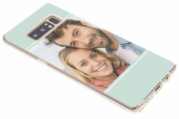 Gestalte deine eigene Samsung Galaxy Note 8 Gel Hülle - Transparent