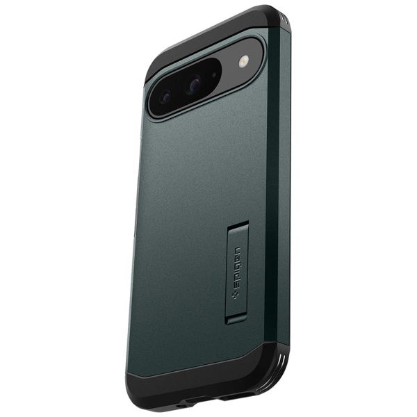 Spigen Tough Armor™ Case für das Google Pixel 9 / 9 Pro - Abyss Green