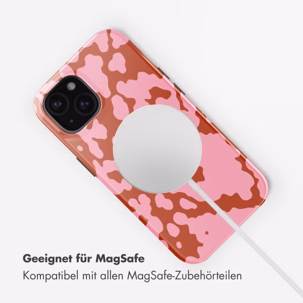 Selencia Vivid Rückabdeckung mit MagSafe Apple iPhone 15 - Moo’d Blush Pink