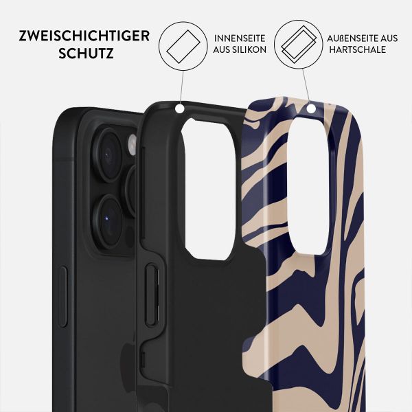 Burga Tough Back Cover für das Apple iPhone 16 Pro - Vigilant