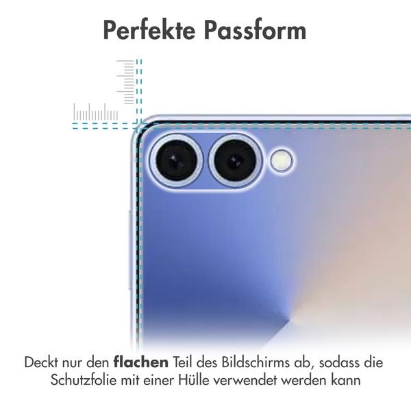 imoshion Displayschutz Folie 3-Pack Samsung Galaxy Z Flip 7