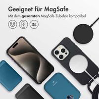 imoshion Color Backcover mit abnehmbarem Handykette und MagSafe Apple iPhone 15 Pro - Schwarz