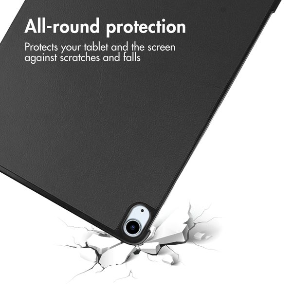 imoshion Trifold Klapphülle Apple iPad Air 13 Zoll (2026) M4 / (2025) M3 / (2024) M2 - Schwarz