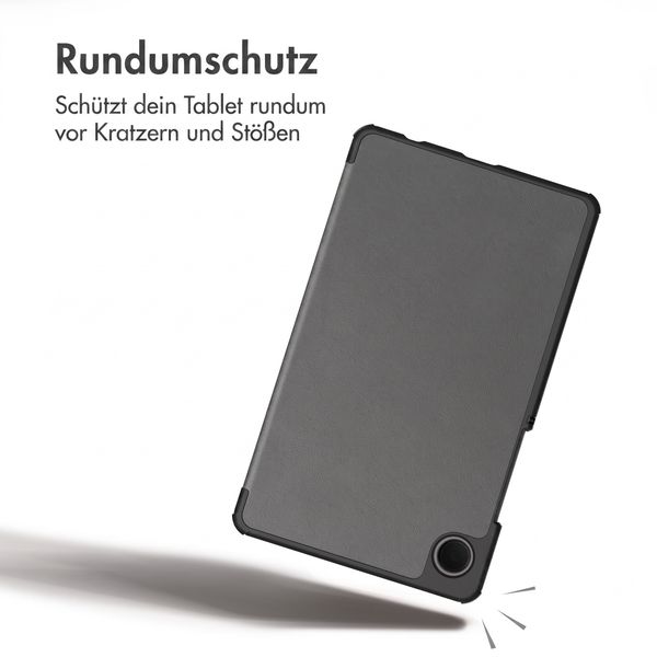 imoshion Trifold Klapphülle Samsung Galaxy Tab A11 / A9 8.7 Zoll - Grau