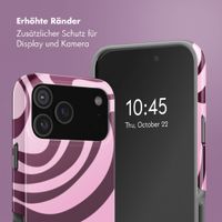 Selencia Vivid Rückabdeckung mit MagSafe Apple iPhone 18 Pro Max / 17 Pro Max - Wavy Swirl Pink Plum