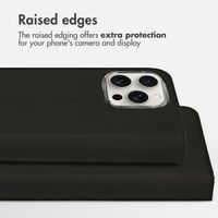 Accezz Wallet TPU Klapphülle Apple iPhone 16 Pro - Schwarz