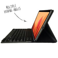 Accezz QWERTZ Bluetooth Keyboard Klapphülle Samsung Galaxy Tab A7