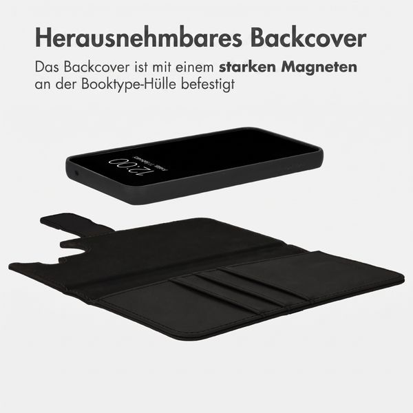 imoshion Herausnehmbare 2-in-1 Luxus-Bookcase Samsung Galaxy A55 - Schwarz