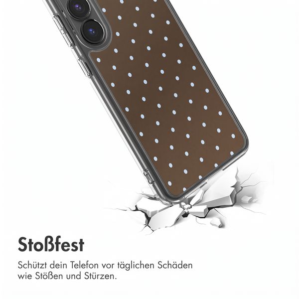 imoshion Design Hülle Samsung Galaxy S25 FE - Polka Dot Bruin