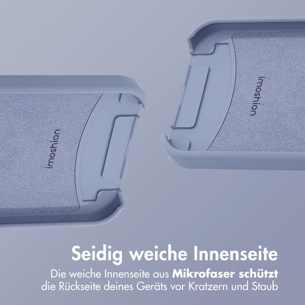 imoshion Color Backcover mit abtrennbarem Band MagSafe für das iPhone 13 - Ash Blue