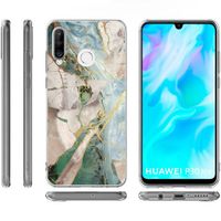 imoshion Design Hülle Huawei P30 Lite - Marmor - Beige