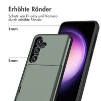 imoshion Backcover mit Kartenfach Samsung Galaxy S24 - Dunkelgrün