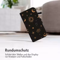 imoshion ﻿Design Klapphülle für das Samsung Galaxy S23 - Sky Black