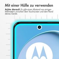 Accezz Screen Protector aus gehärtetem Glas Motorola Moto G14