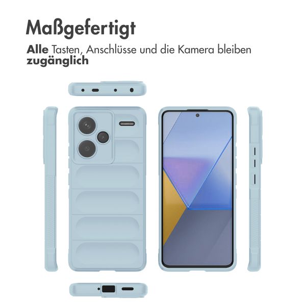 imoshion EasyGrip Back Cover für das Xiaomi Redmi Note 13 Pro Plus (5G) - Hellblau