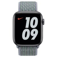 Apple Nike Sport Loop Armband für Apple Watch Series 1-10 / SE / Ultra (2) - 42/44/45/46/49 mm - Obsidian Mist