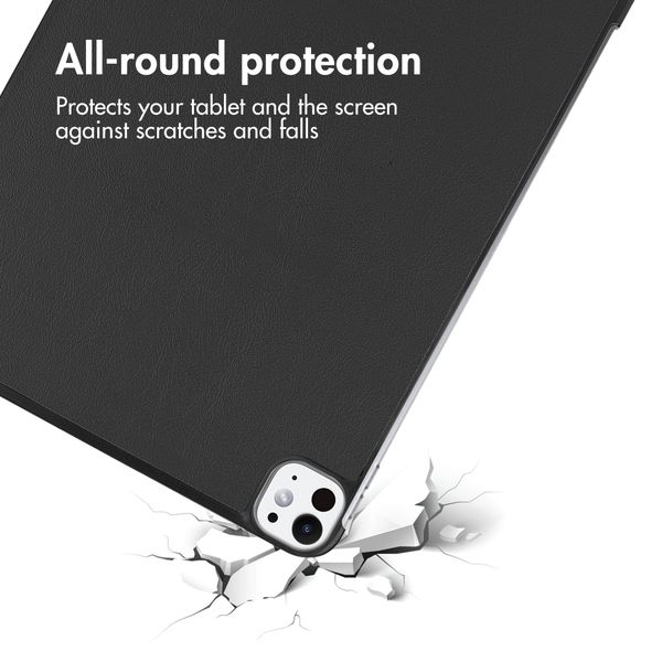 imoshion Trifold Klapphülle Apple iPad Pro 11 (2025) M5 / (2024) M4 - Schwarz