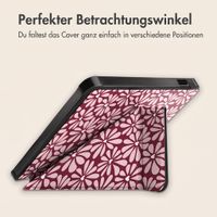 imoshion Design Klappbare Klapphülle Kobo Libra Colour - Bloom Love Blush