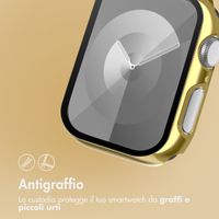 imoshion Full Cover glänzendes Hard Case Apple Watch 7 / 8 / 9 - 45 mm - Gold