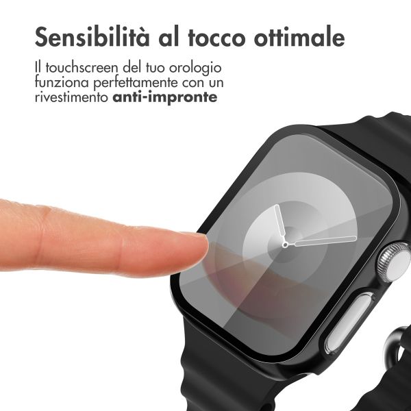 imoshion Full Cover glänzendes Hard Case Apple Watch 1 / 2 / 3 - 42 mm - Schwarz