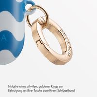 Selencia Vivid Case Apple AirPods 1 / 2 - Wave Vibes Classic Blue