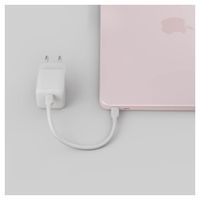Zens Kompaktes Ladegerät USB-C 70W - Netzteil - Weiß