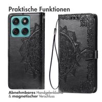imoshion Mandala Klapphülle Motorola Moto G57 Power - Schwarz