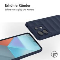 imoshion EasyGrip Back Cover für das Xiaomi Redmi Note 13 Pro (5G) - Dunkelblau