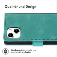 imoshion ﻿Klapphülle mit Kordel für das iPhone 14 - Türkis