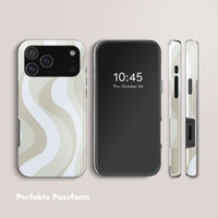 Selencia Vivid Rückabdeckung mit MagSafe Apple iPhone 17 Pro Max - Desert Waves Beige