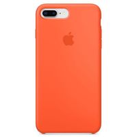 Apple Silikon-Case für das Apple iPhone 8 Plus / 7 Plus - Spicy Orange